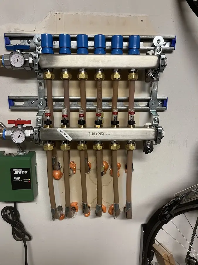 Plumber performing Leak Detection at a residential property in Homewood